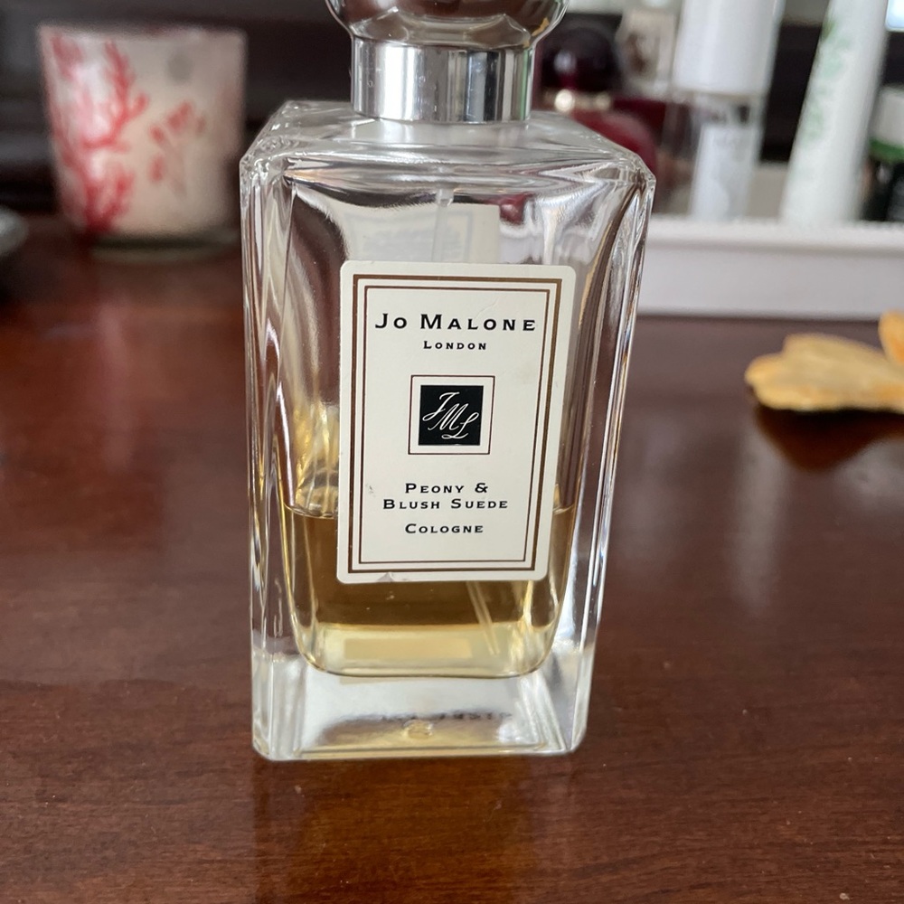 Jo Malone London Peony & Blush Suede, 100ml bottle, approx 30ml left.